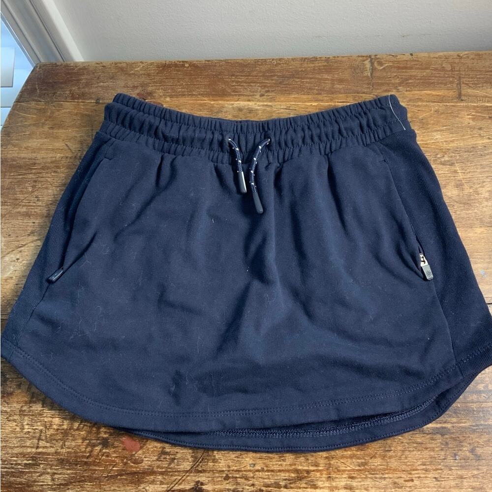 Athleta Girl Navy Skort size medium 8/10 - Picture 4 of 4